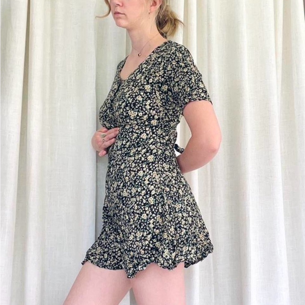 Vintage Floral Playsuit/Romper